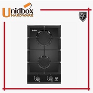 EF HB AG 3020 TN VGB 30cm Domino Gas Hob/EF/2 Burners/Kitchen Appliances/Cooking Hobs/Gas Stove/Kitchen Collections