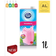 Dutch Lady Strawberry Milk (Susu Perisa Strawberry) 1 Liter