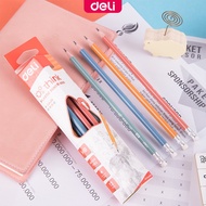 Deli 12Pcs Plastic Pencil HB Pencil EU5000-HB