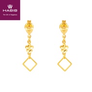 HABIB Cheyenne Gold Earring, 916 Gold