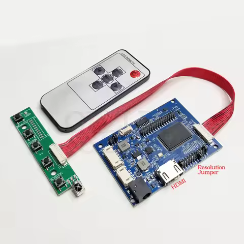 For 7-55 inch LCD LVDS screen universal drive-free driver board Built-in program HDMI to LVDS displa