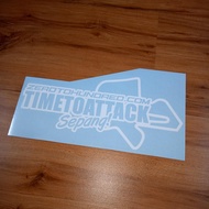 Time To Attack Sepang V1 sticker