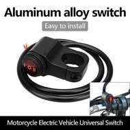 Motorcycle Mini Driving Light Aluminum Switch 3 Way Switch On Off On Universal Switch Waterproof