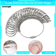 [MO] Ring Sizing Gauge Set Finger Ring Sizer Adjustable Ring Sizer Tool Set for Easy Jewelry Sizing Us Uk Size Measurement Tool for Perfect Fit Finger Circumference Measuring
