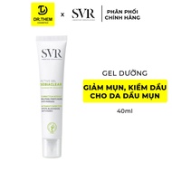 SVR SEBIACLEAR Active Gel Acne Reduction Cream 40ml, Reduces Acne and Helps Remove Skin Oil - Dr Mor