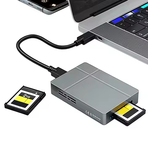 40Gbps CFexpress B Cards Reader USB4.0 USB-C Cfexpress Type B Cards Readers CFE Type B Readers For A