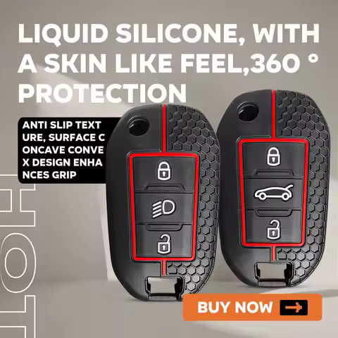 Silicone Car Key Fob Case For Opel Corsa D E F Mokka 2024 Grandland X Cap Combo For Citroen C5 Aircr