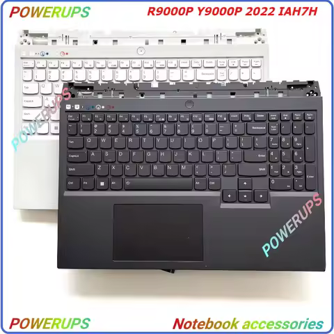 Laptop US Backlight Keyboard Upper/Palm rest Case/Cover/Shell For LENOVO Legion R9000P Y9000P 2022 I