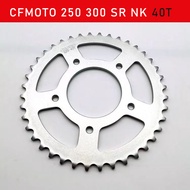 CFMOTO Rear Sprocket 40T 41T Original CHOHO Sprocket 250SR 300SR 250NK 300NK