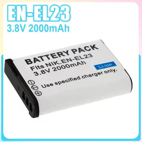 EN-EL23 ENEL23 EN EL23 BATTERY 2000MAH For Nikon COOLPIX B700 P900s P900 P610s P610 P600 S810c CAMER