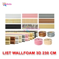 List Wallpaper Foam List Border 230x8cm tebal 5mm