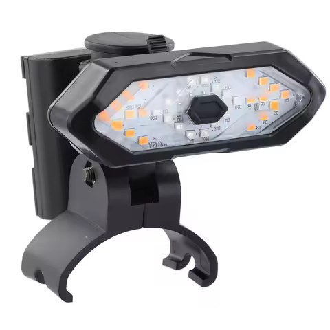 Electric Scooter Rear Fender Taillight Bracket Electric Scooter Rear Indicator Mount Adjustable for 