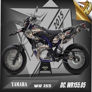 decal wr 155 full body decal stiker/sticker desain d3 005 - hitam