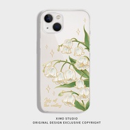 Orchid Silicone Soft Case Vivo V30e Y100 4G/5G Y03 4G Y18 Y28 V30 Pro Y17s Y27s V29 V29e Y15s Y15a Y