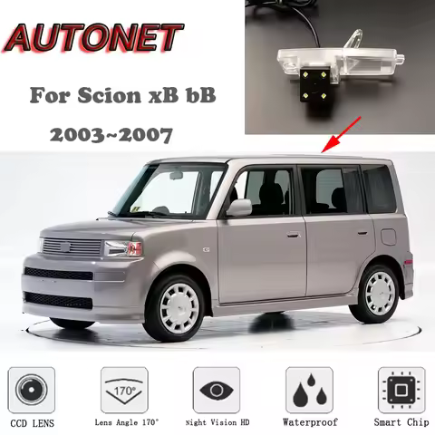AUTONET Backup Rear View camera For Scion xB bB 2003~2007 CCD/HD Night Vision /license plate camera
