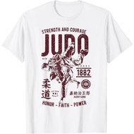 Merch Judo Clothes Distressed Retro Judo Outfit Men Vintage Judo T-Shirt