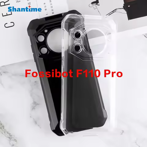 For Fossibot F110 Pro Gel Pudding Silicone Phone Protective Back Shell Soft TPU Case