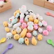 100Pcs Squeeze Balls & Squishy Toys, Antistress Sensory Favors for Kids' Birthday Parties 100Pcs Bol
