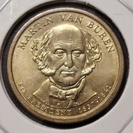 USA 8th President 1 Dollar 1837-1841