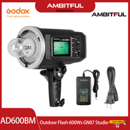 Godox AD600BM Outdoor Flash 600Ws GN87 High Speed Sync Bowens Mount Strobe Light with 2.4G Wireless