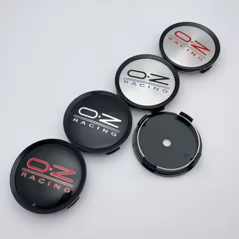 4pcs 75mm Car Wheel Center Caps OZ O.Z Racing Logo Emblem Wheels Hub Cap Hubcaps Auto Rim Centre Cov