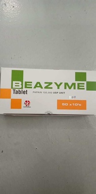 BEAZYME PAPAIN 50 STRIPS/ BOX
