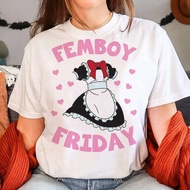 Femboy t-shirts women designer comic tshirt girl designer clothing