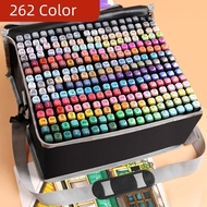 262 Colour Touch Double Headed Oily Marker Set Sketch Drawing Graffiti Art Markers Student School Su