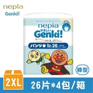 【王子 nepia】麵包超人日本境內版 褲型-XXL26片x4包 新包裝