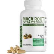 Bronson Maca Root Extract，Non-Transgene，120Vegetarian Capsules 5ERN 3M3V