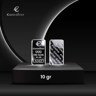 Eurosilver Precious Metal Silver 10 Grams - Pure Silver 999.9