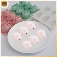 [8C15] Easter Rabbit Silicone Molds Candy Chocolate Molds for Making Mousse, Ice Cream, Chocolate, C