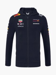 Red bull F1 racing 2025 Team Full Zip Hoodie 紅牛一級方程式車隊 2025 連帽拉鍊賽車外套 Max Verstappen Liam Lawson