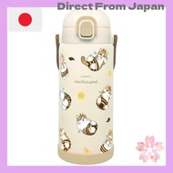 【Direct from Japan】mofusand Double Vacuum Cold Storage Stainless Steel Bottle 1000ml Hachi-Nyan Lock