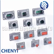 Connector With Fixed Flange Plug DT04-2P-L012 DT04-4P-L012 DT04-6P-L012 DT04-8P-L012 DT04-12P-L012 D