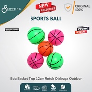 Bola Basket Karet 12 cm Untuk Olahraga Outdoor Sports Ball