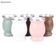 Queenten Yerba Mate Cup 304 Stainless Steel 8oz Argentine Yerba Mate Gourd With illas QT