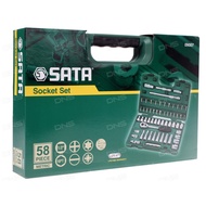 SATA 09007 58Pcs 1/2" DR 6Pt Metric Socket Set 套筒组 920