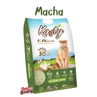 Kasty 20 ลิตร Tofu Litter ทรายแมวเต้าหู้ สูตรไร้ฝุ่น จับตัวเป็นก้อน ทิ้งชักโครกได้ สำหรับแมวทุกวัย
