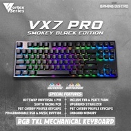 KEYBOARD VORTEX SERIES VX-7 PRO SMOKEY RGB MECHANICAL GAMING