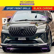 Perodua Ativa 2021 - 2026 Front Grille LEXUS Dark Knight Design Grilles Bodykit Body Kit Exterior De