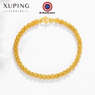 Gold Bracelet Copper Coin Jewelry for Women Gelang Tangan Perempuan