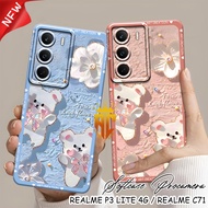 Softcase Realme p3 Lite 4g - Case Realme c71 4g - Realme c75 - Realme c75x - Realme c73 Cute Bear Mo