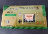 (W Plaza shop 225) Nintendo 35週年 Game & Watch The Legend of Zelda 薩爾達傳說  Color screen 遊戲機 薩爾達 孖寶兄弟 馬