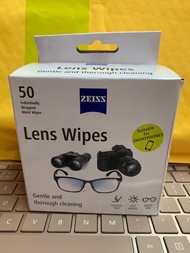 德國蔡司 Zeiss Lens Wipes 50pcs 光學拭鏡紙