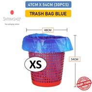 High Quality Garbage Bag Small Size:47cm x 54cm (30pcs/pack) Rubbish Bag/Trash Bag/Plastic Bag/Beg S