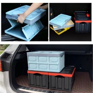 Car Storage Box 35L large storage box Folding box Car sorting box Car-home dual-purpose storage box