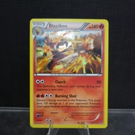 2014 Blaziken Card (Rare Holo)