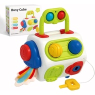 Suitable for Children Old Children 1 Year Old Busy Cube, Montessori Toys, 1 Year Old Boys Girls Idea