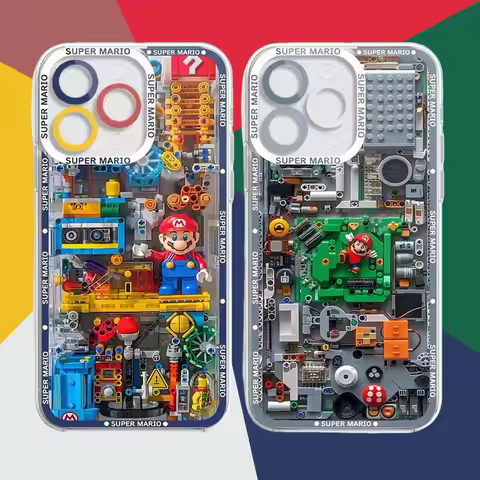 M-Mario Cool Case For Xiaomi POCO X6 X7 X5 Pro X3 NFC F3 F5 F6 F7 Ultra M5S C65 M7 M6 Pro 4G 5G 14T 